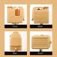 Buy 20L Outdoor Camping Portable Storage Bucket with Tap Drinking Water Container - Mud Tracks