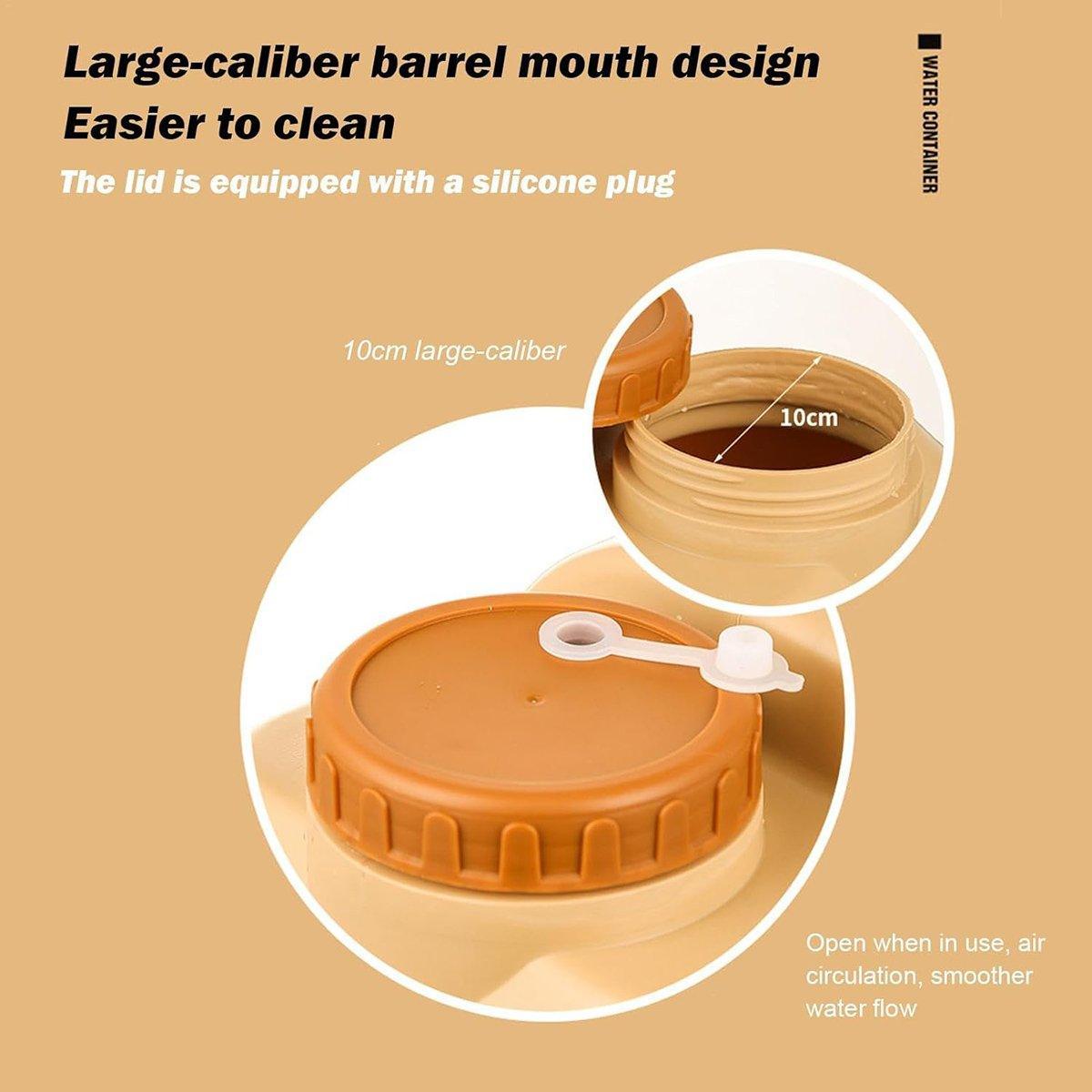 Buy 20L Outdoor Camping Portable Storage Bucket with Tap Drinking Water Container - Mud Tracks