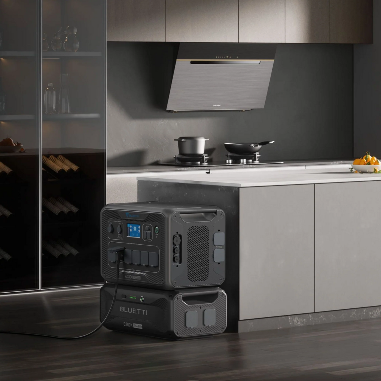 AC500+B300K | 5KW Home Battery System Plug&Play image 4