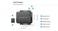 BLUETTI Charger 1 combo | 560W Alternator Charger including 5 meters cable image 4