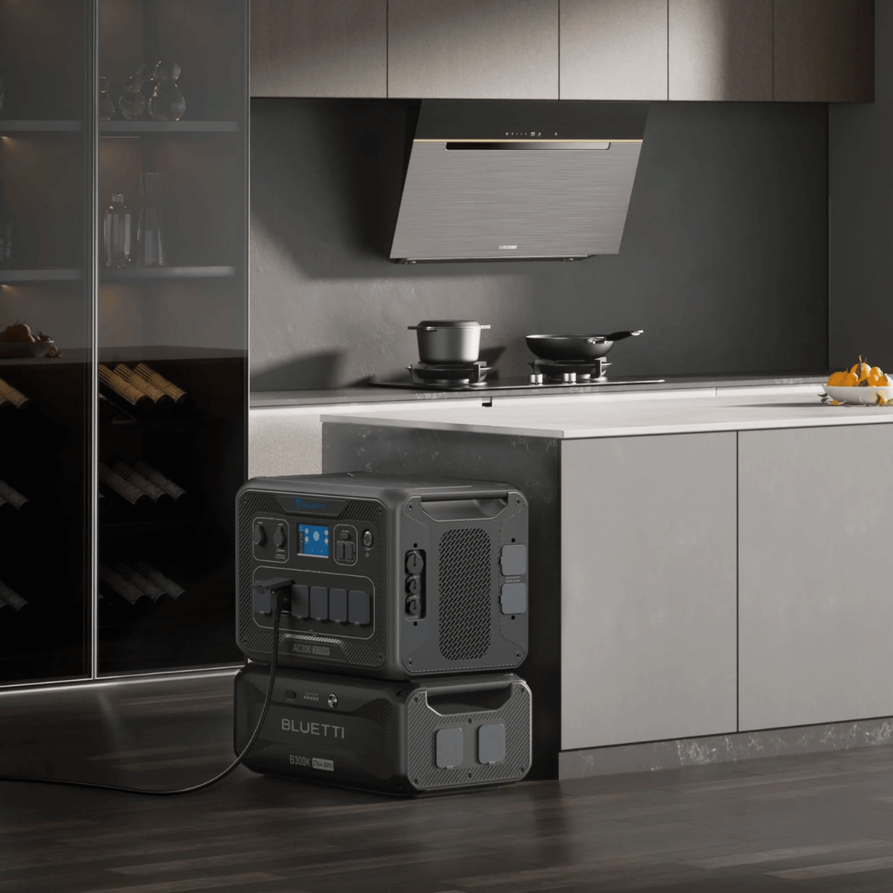 Buy AC500+B300K | 5KW Home Battery System Plug&Play - Mud Tracks