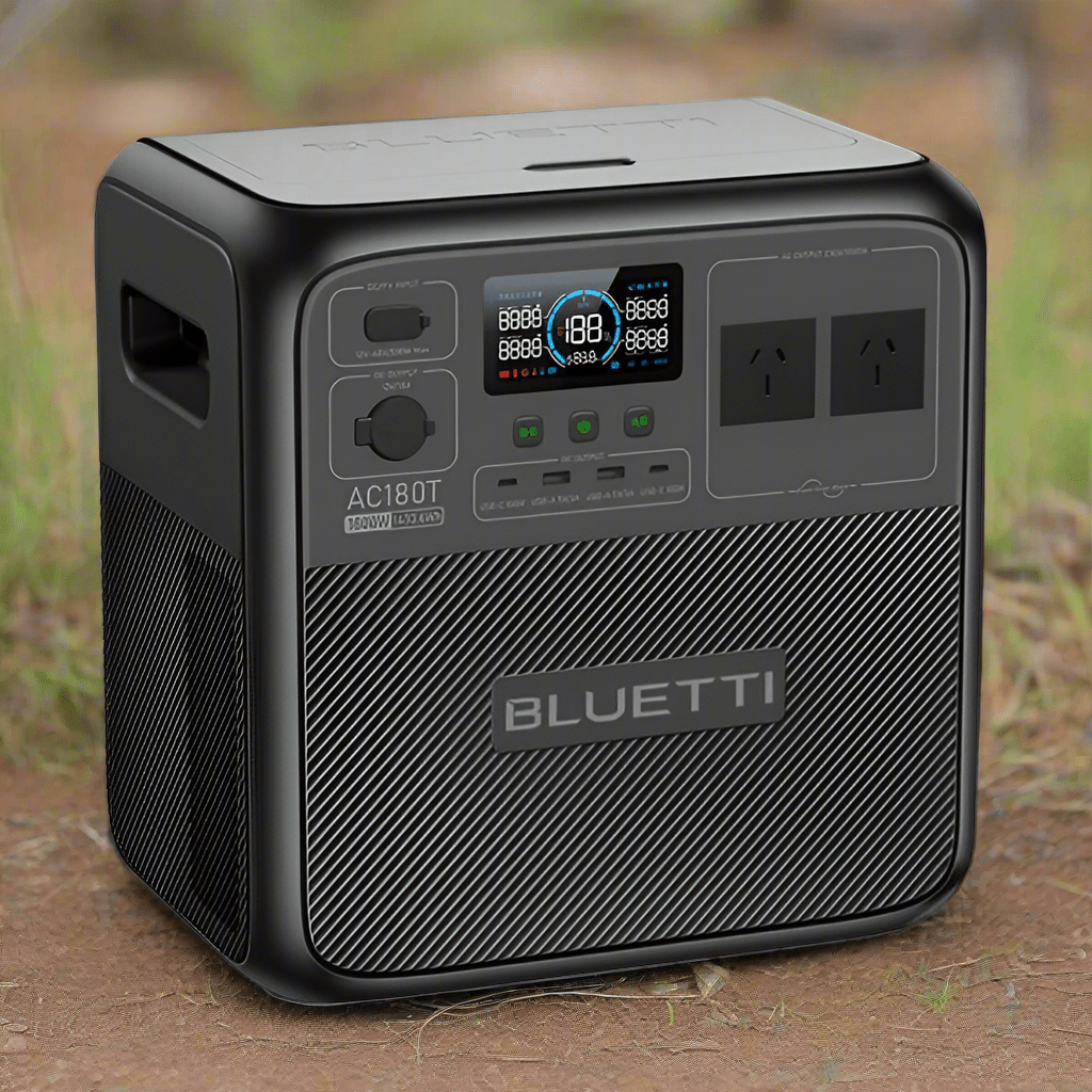 Buy BLUETTI AC180T Portable Power Station (1,800W 1,433.6Wh) - Mud Tracks