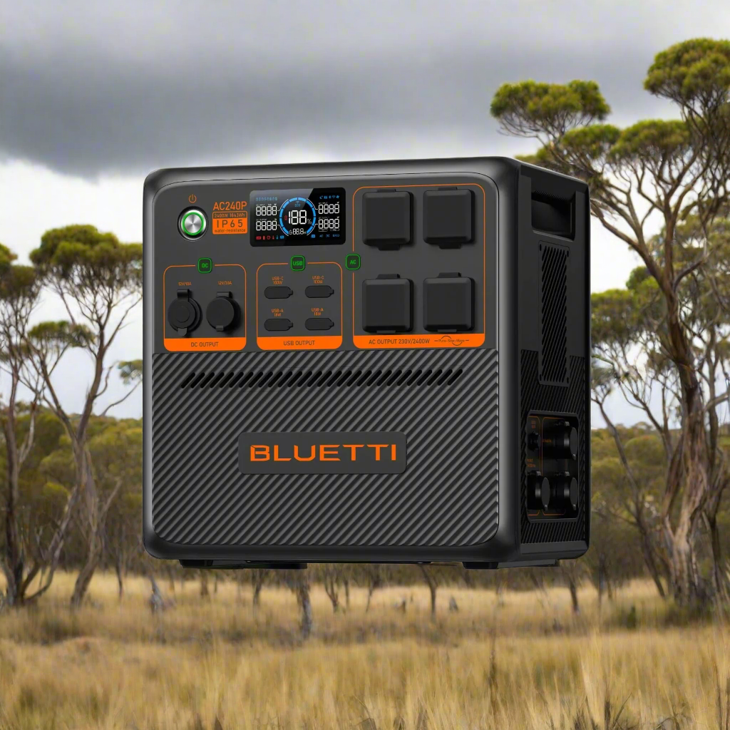 BLUETTI AC240P Portable Power Station (2,400W 1,843Wh)