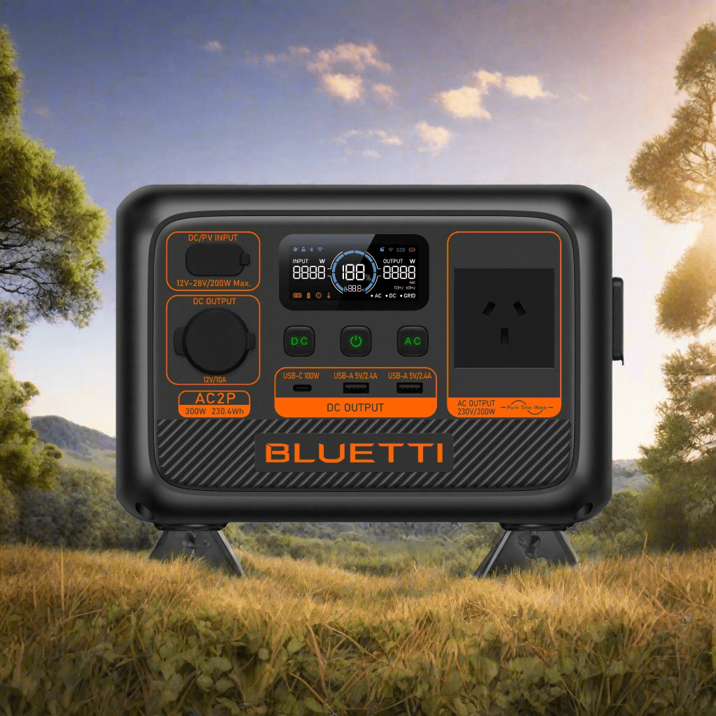 Buy BLUETTI AC2P Portable Power Station (300W 230.4Wh) - Mud Tracks