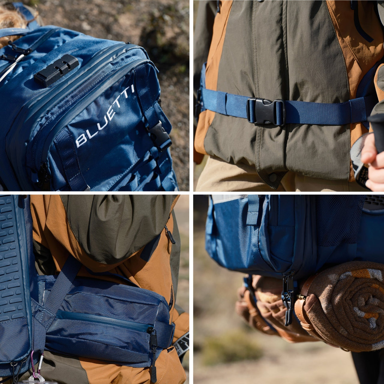 Buy BLUETTI Handsfree 2 Backpack Power Station - Mud Tracks