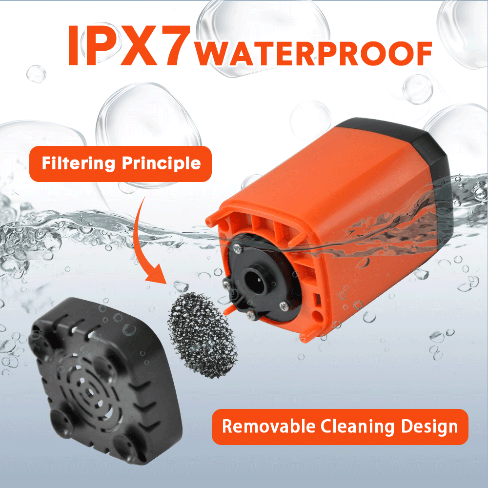 Buy Portable Camping Shower IPX7 Waterproof Outdoor Shower Water Pump with Rechargeable Battery and Intelligent Digital Display for Camping Hiking Traveling - Mud Tracks