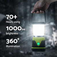 Buy Weisshorn 2 - Pack LED Camping Lanterns, 1000LM Super Bright Waterproof Portable Emergency Tent Lights - Mud Tracks