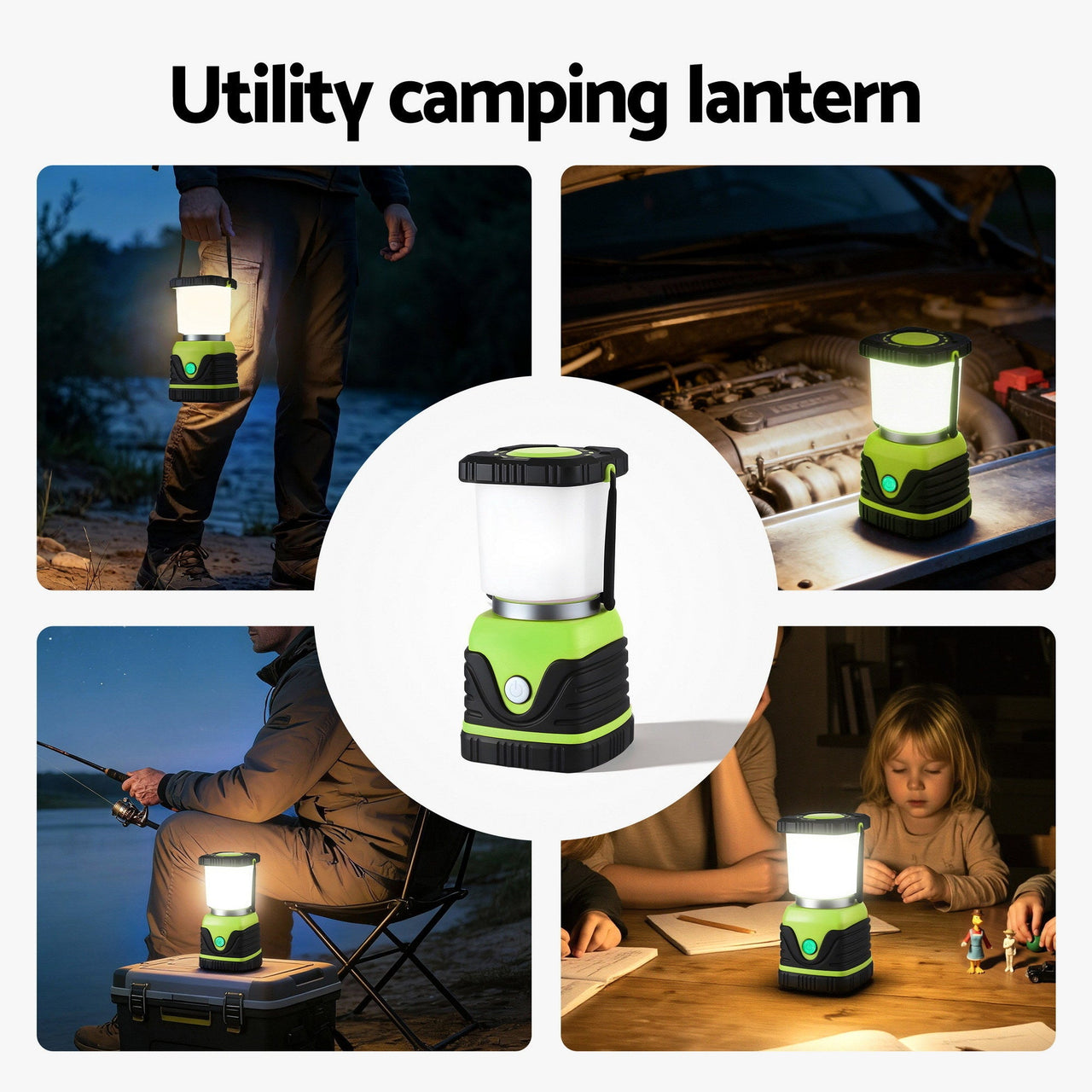 Buy Weisshorn 2 - Pack LED Camping Lanterns, 1000LM Super Bright Waterproof Portable Emergency Tent Lights - Mud Tracks