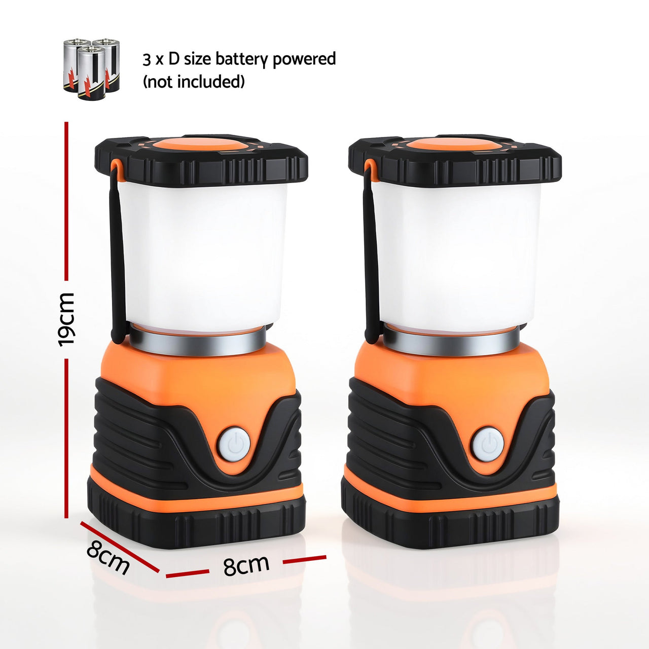 Buy Weisshorn 2 - Pack LED Camping Lanterns, 1000LM Super Bright Waterproof Portable Emergency Tent Lights - Mud Tracks