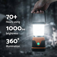 Buy Weisshorn 2 - Pack LED Camping Lanterns, 1000LM Super Bright Waterproof Portable Emergency Tent Lights - Mud Tracks