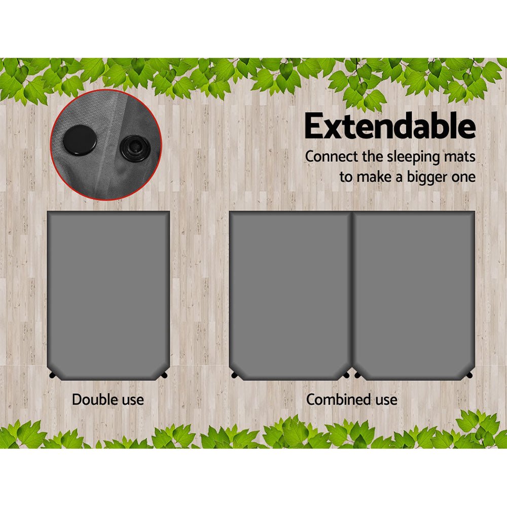 Buy Weisshorn Self Inflating Mattress - Grey - Mud Tracks