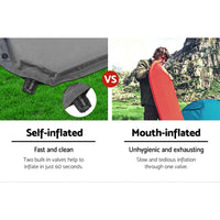 Buy Weisshorn Self Inflating Mattress - Grey - Mud Tracks