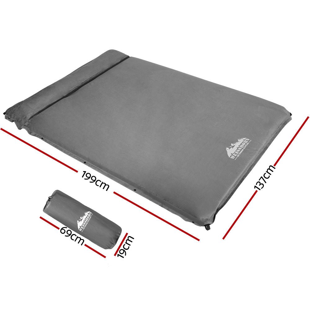 Buy Weisshorn Self Inflating Mattress - Grey - Mud Tracks