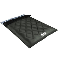 Buy Weisshorn Sleeping Bag Double Pillow Thermal Camping Hiking Tent Grey - 10&deg;C - Mud Tracks