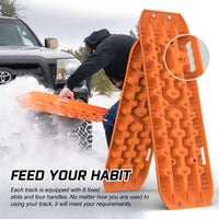 Thumbnail for Buy X - BULL 2PCS Recovery Tracks Snow Tracks Mud tracks 4WD With 4PC mounting bolts - Mud Tracks