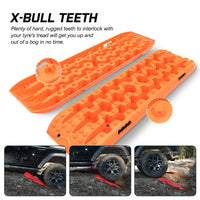 Thumbnail for Buy X - BULL 2PCS Recovery Tracks Snow Tracks Mud tracks 4WD With 4PC mounting bolts - Mud Tracks