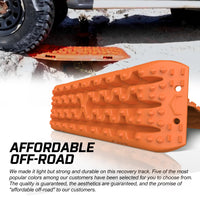 Thumbnail for Buy X - BULL 2PCS Recovery Tracks Snow Tracks Mud tracks 4WD With 4PC mounting bolts - Mud Tracks