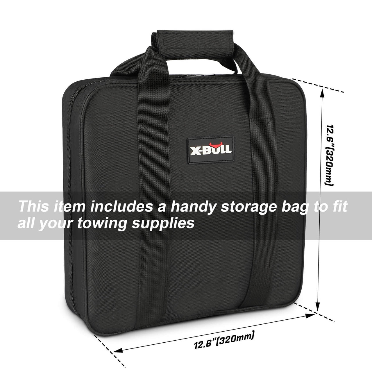 Buy X - BULL 4WD Recovery Kit Snatch Strap Hitch Receiver Bow Shackles Lock Off Road - Mud Tracks