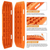 Thumbnail for Buy X - BULL 4WD Recovery tracks 10T 2 Pairs/ Sand tracks/ Mud tracks/ Mounting Bolts Pins Gen 2.0 - Mud Tracks