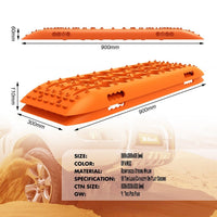 Thumbnail for Buy X - BULL 4WD Recovery tracks 10T 2 Pairs/ Sand tracks/ Mud tracks/ Mounting Bolts Pins Gen 2.0 - Mud Tracks