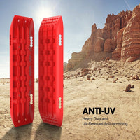 Thumbnail for Buy X - BULL KIT1 Recovery track Board Traction Sand trucks strap mounting 4x4 Sand Snow Car RED - Mud Tracks