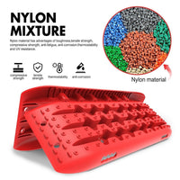 Thumbnail for Buy X - BULL KIT1 Recovery track Board Traction Sand trucks strap mounting 4x4 Sand Snow Car RED - Mud Tracks