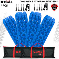 Thumbnail for Buy X - BULL Recovery tracks Boards 10T 2 Pairs Sand Mud Snow With Mounting Bolts pins Blue - Mud Tracks