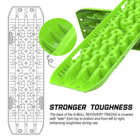 Thumbnail for Buy X - BULL Recovery tracks kit Boards Sand Mud Trucks 6pcs strap mounting 4x4 Sand Snow Car green GEN3.0 - Mud Tracks