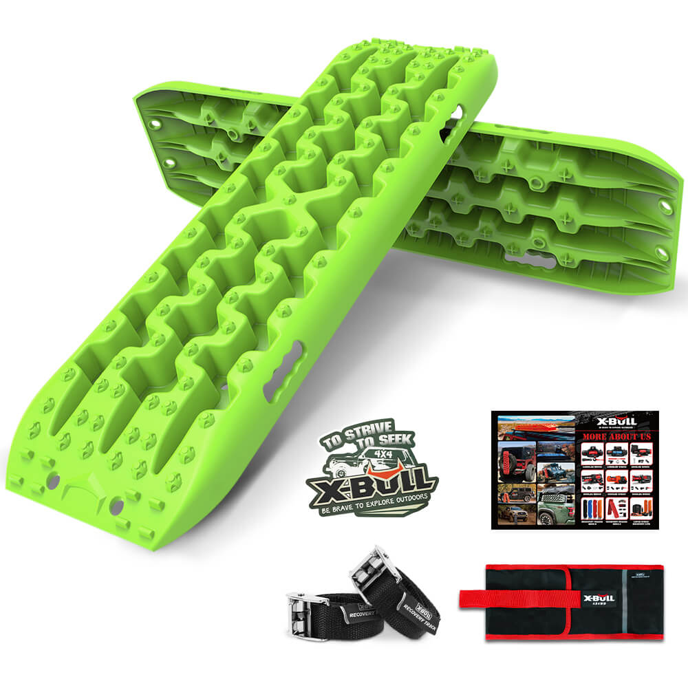Buy X - BULL Recovery tracks kit Boards Sand Mud Trucks 6pcs strap mounting 4x4 Sand Snow Car green GEN3.0 - Mud Tracks