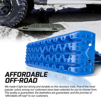 Thumbnail for Buy X - BULL Recovery tracks Mud Snow / Sand tracks / Grass 4X4 Caravan 2pairs 4WD Gen 3.0 - Blue - Mud Tracks