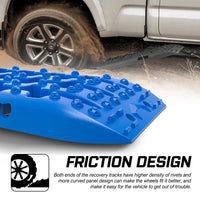 Thumbnail for Buy X - BULL Recovery tracks Mud Snow / Sand tracks / Grass 4X4 Caravan 2pairs 4WD Gen 3.0 - Blue - Mud Tracks