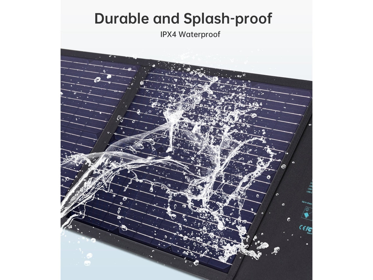 Buy ChoeTech 100W Foldable Solar Panel - Mud Tracks