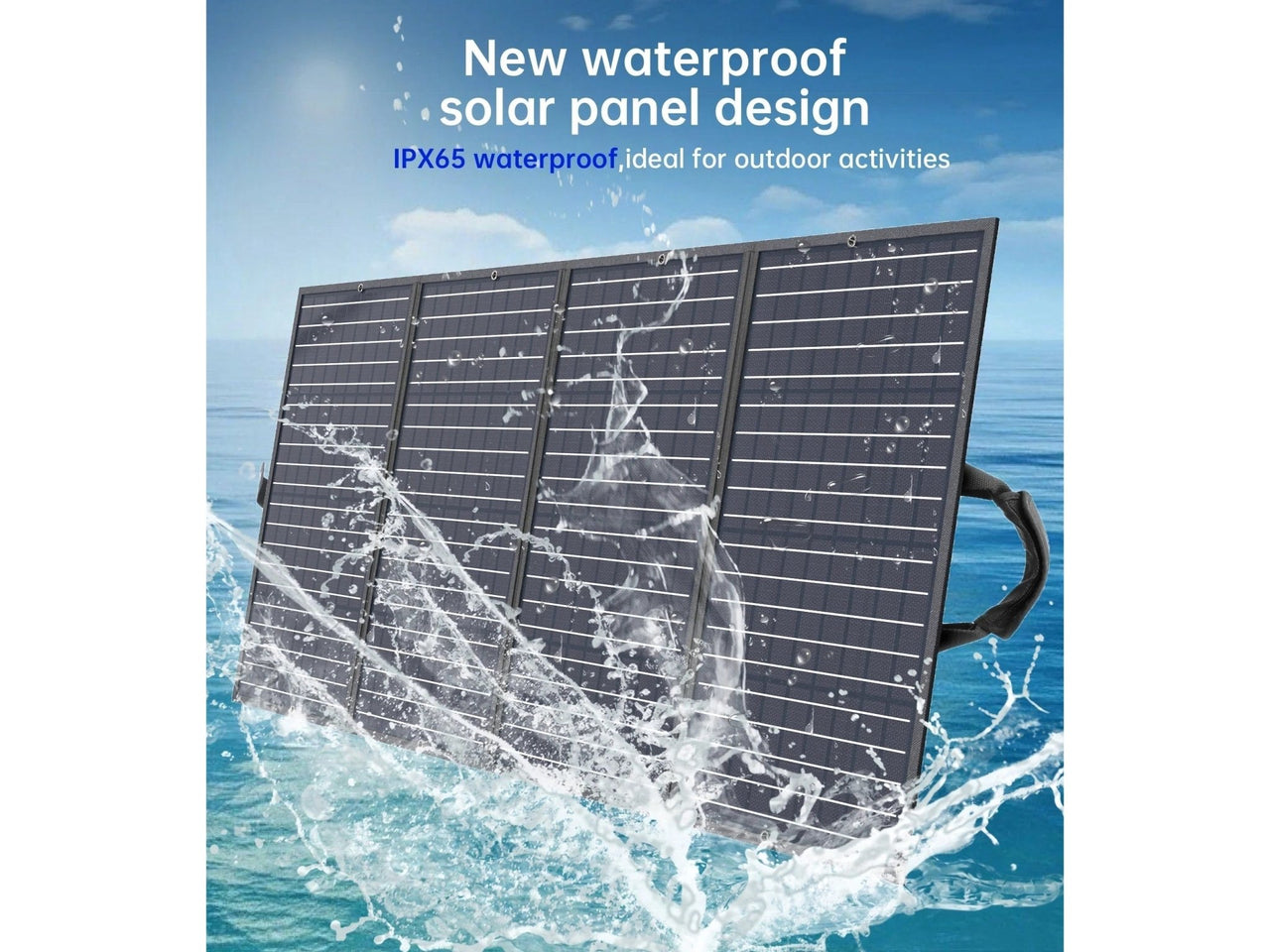 Buy ChoeTech 160W Foldable Solar Panel - Mud Tracks
