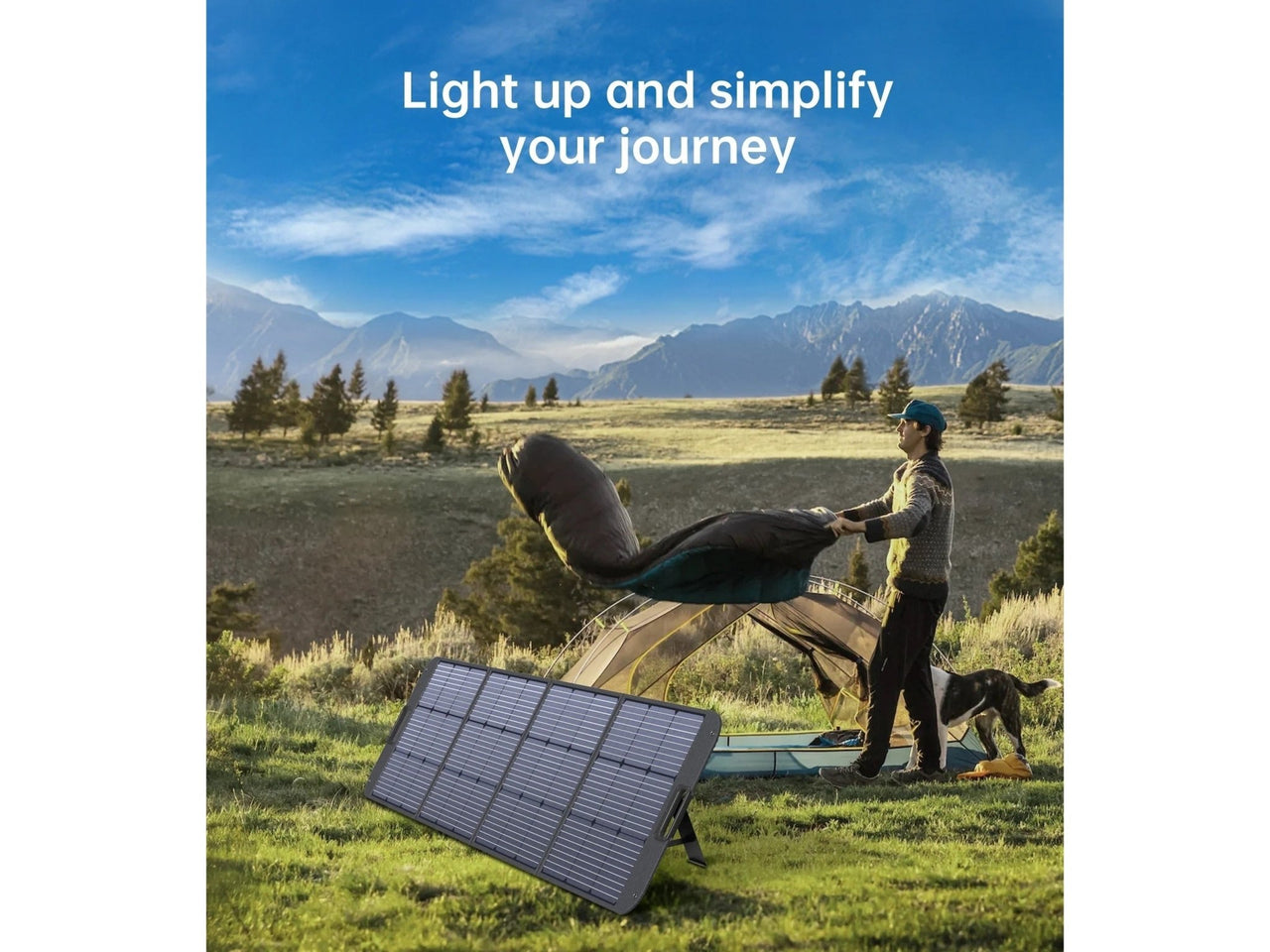 Buy ChoeTech 200W Foldable Solar Panel - Mud Tracks