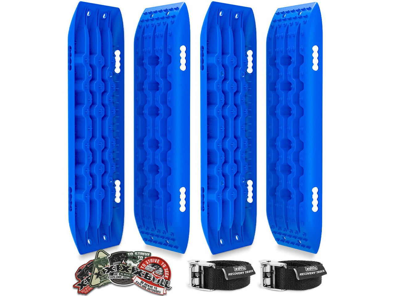 Buy X-BULL 4X4 Recovery Tracks Gen 2.0 - Blue (2 Pairs) - Mud Tracks