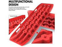Thumbnail for Buy X-BULL 4x4 Recovery Tracks Gen 2.0 - Red (2 Pair) - Mud Tracks