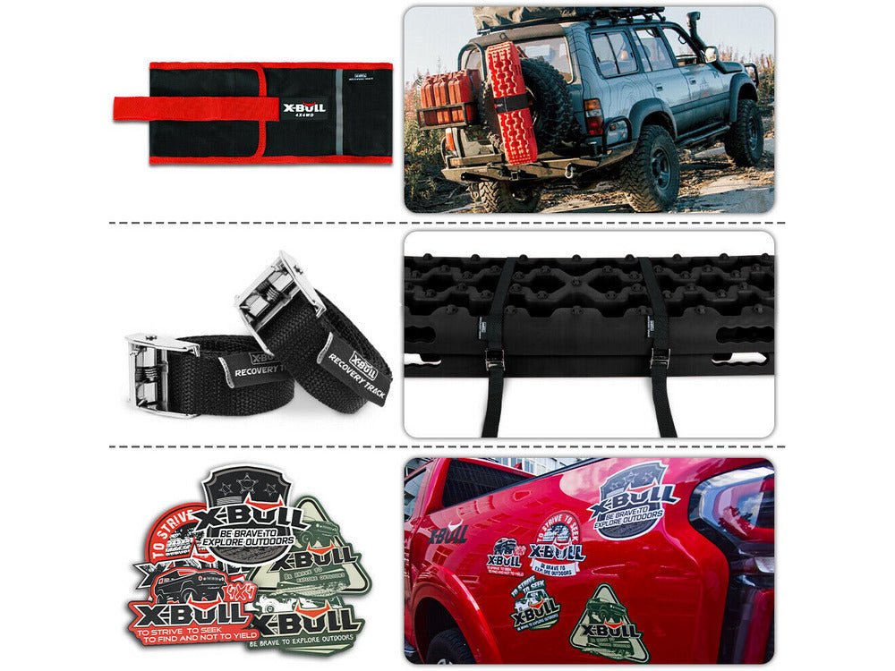 Buy X-BULL 4x4 Recovery Tracks Gen 3.0 - Olive - Kit - Mud Tracks