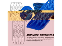 Thumbnail for Buy X-BULL 4X4 Recovery Tracks Kit With Tote Carry Bag -Blue - Gen3.0 (1 Pair) - Mud Tracks