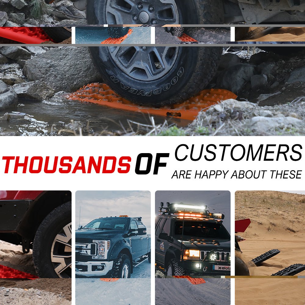 Buy X-BULL 4X4 Recovery Tracks Sand Gen 3.0 - Orange - Adventure Kit - Mud Tracks