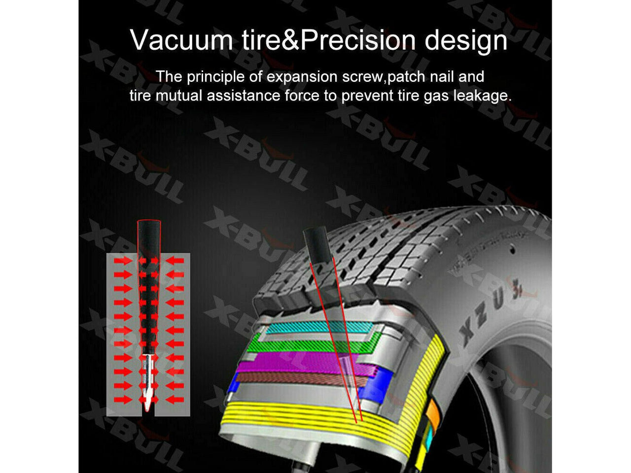 Buy X-BULL 4X4 Tire Repair Kit -100pcs - Mud Tracks