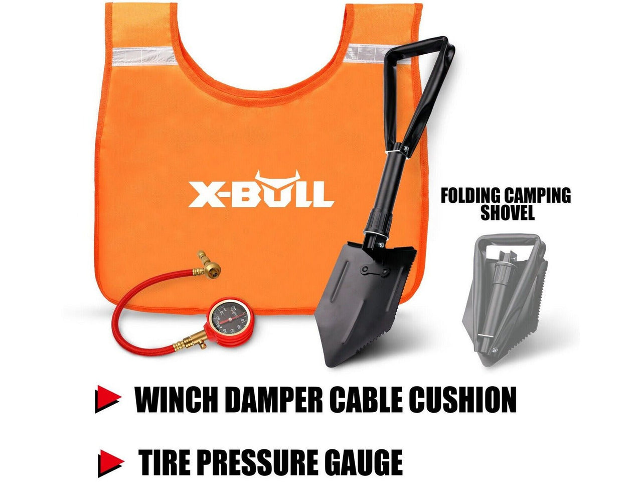 Buy X-BULL 4X4 Winch Recovery Kit (13pcs) - Mud Tracks